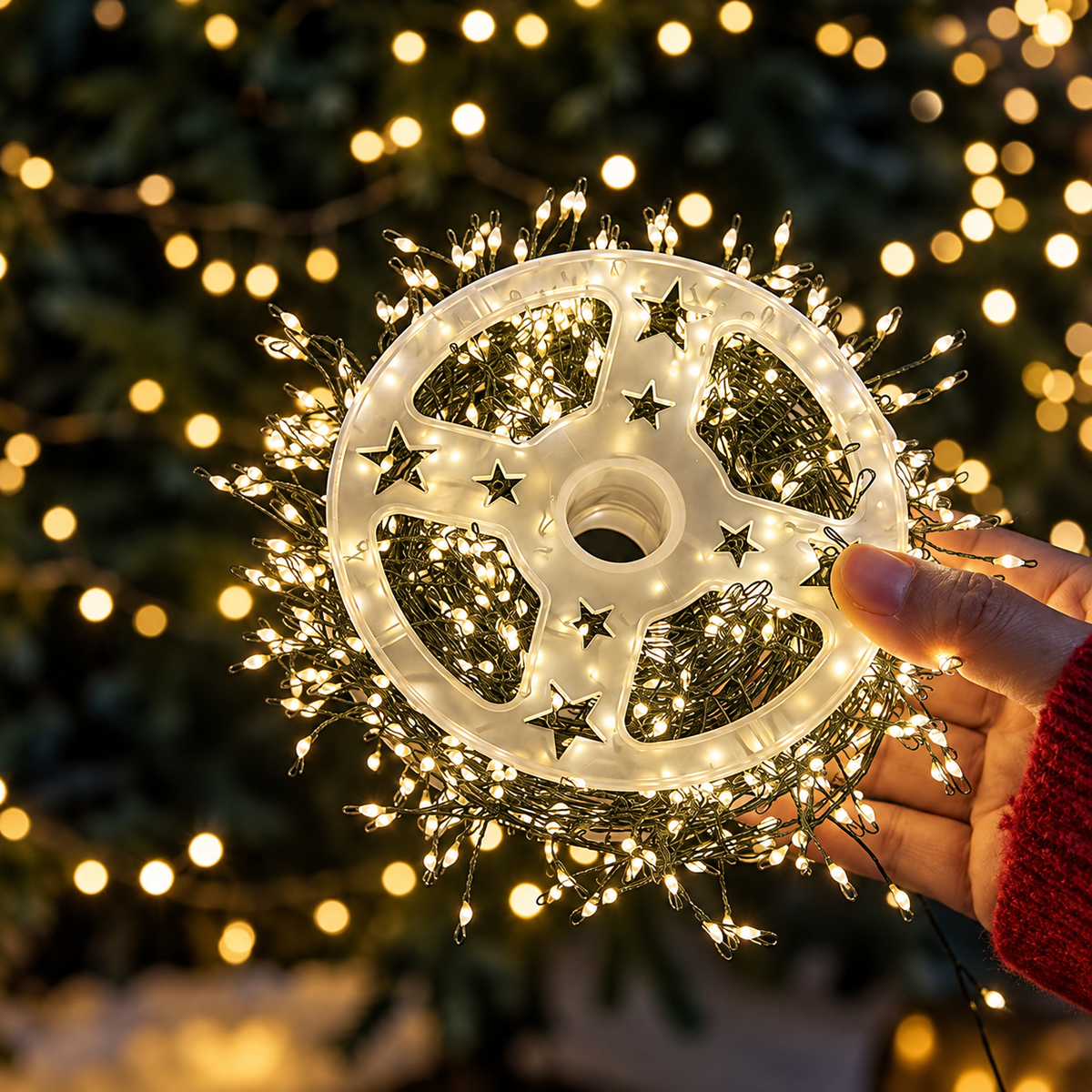Firecracker ljusslinga LED